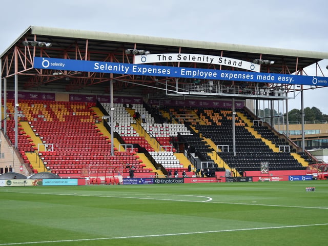 Capacity: 10,780; Average attendance: 8,170.
