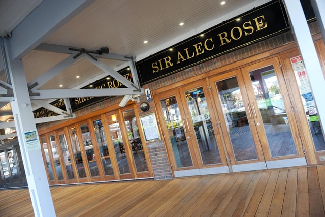 The Sir Alec Rose, a Wetherspoons pub in The Boardwalk, Port Solent, sells two ales for £2.29 a pint. According to the Wetherspoons app, these include Shelby by Thornbridge brewery and Queen of Hearts by Bath brewery.