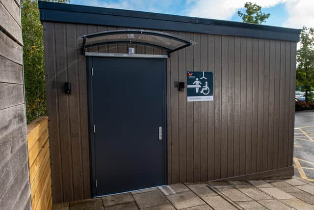 British Land, Changing Places facility at Whiteley Shopping Centre, Hampshire, October 13 2022