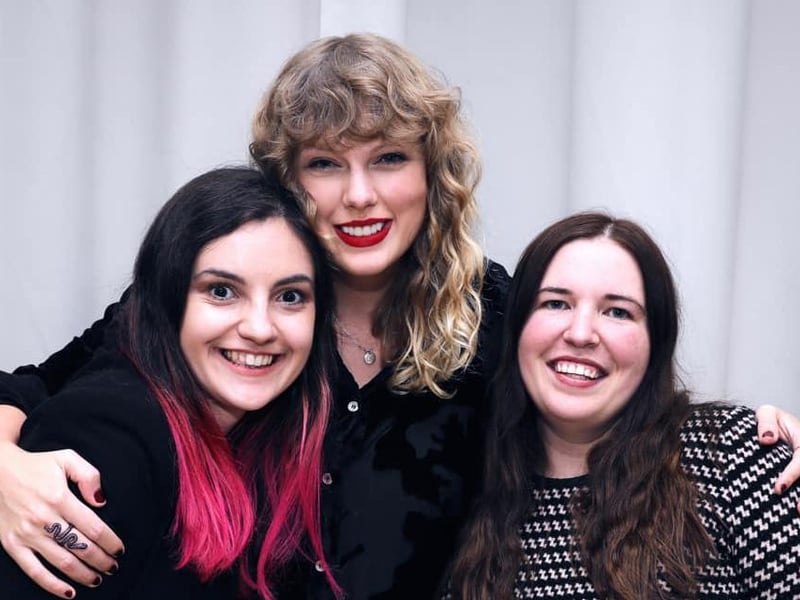 Lyndsey Hall was among lucky Taylor Swift fans to be invited to the superstar's rented London home for the evening in 2017