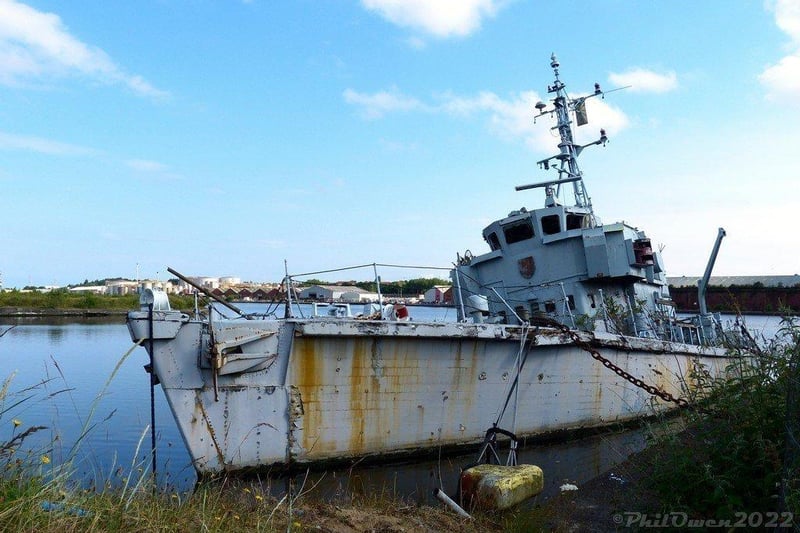 HMS Bronington in June 2022. Pic Phil Owen