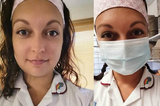 Healthcare assistant Naomi Singh from Portsmouth