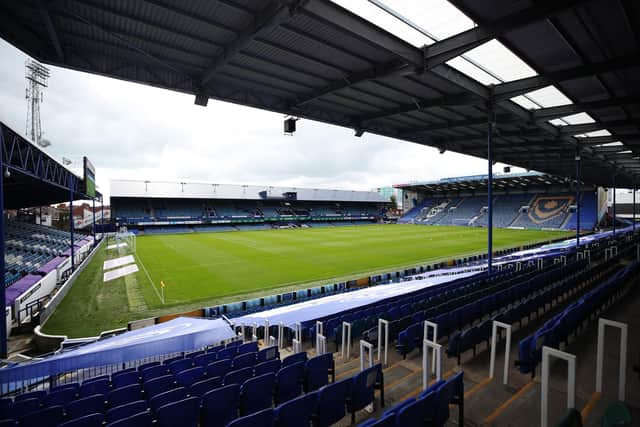 Fratton Park remains closed to fans