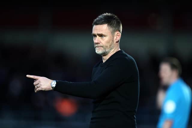 Salford City boss Graham Alexander. Photo by Pete Norton/Getty Images.
