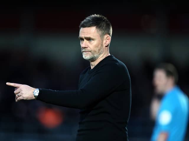 Salford City boss Graham Alexander. Photo by Pete Norton/Getty Images.