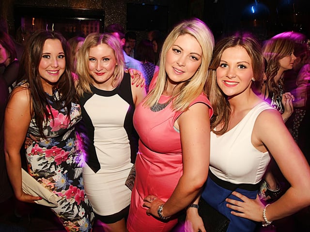 Looking smart during a night in Tiger Tiger in Gunwharf in 2013