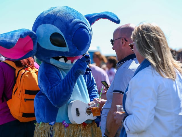 A number of activities for children could be found at the festival in Fort Purbrook.