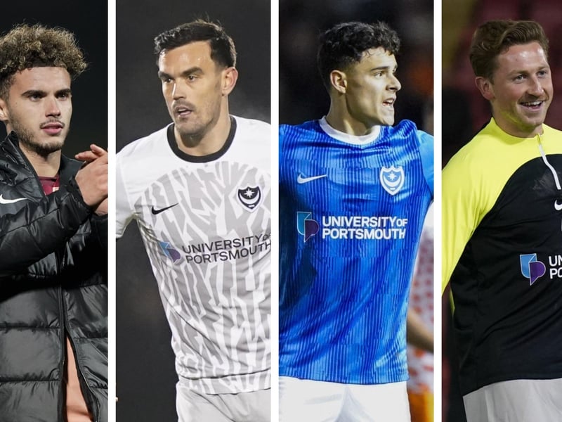 From left to right: Josh Martin, Marlon Pack, Alex Robertson and Denver Hume