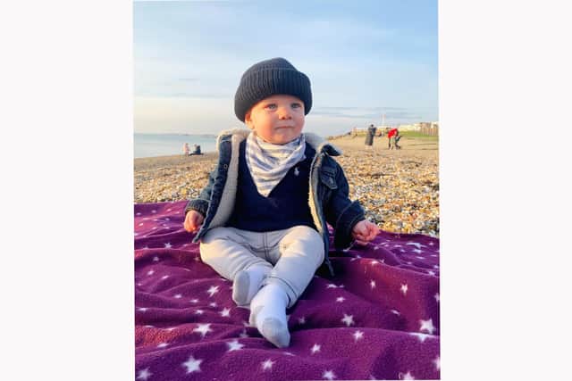 Pictured: Arlo Carruthers (10 months old).