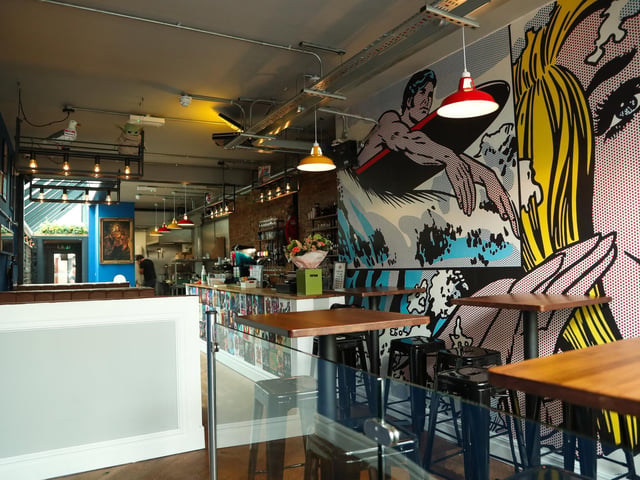 Inside the new Piecaramba on Albert Road, Southsea, which opened on 22 March 2025