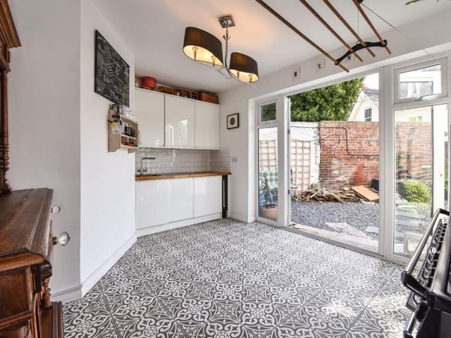 This five bedroom house in Lennox Road South, Southsea, is on the market for £950,000. It is listed on Rightmove by Bernards.