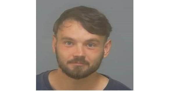 Wanted Andrew Havinga. Pic Hants police