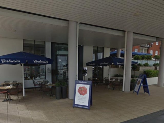Carluccio's at R20, Blake House, Gunwharf Quays, Portsmouth was rated five on November 8.