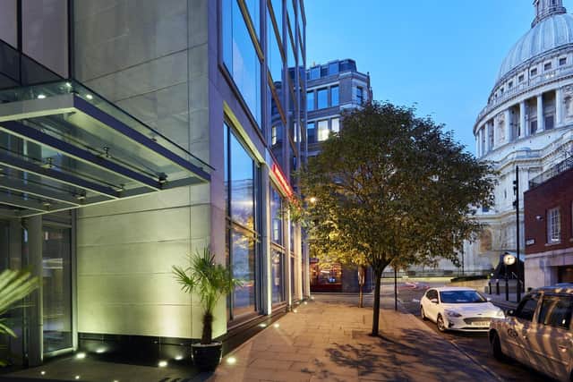 Leonardo Royal Hotel London St Paul’s is in the shadow of the world-famous cathedral.
