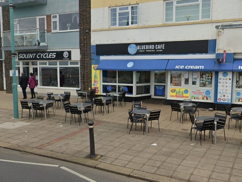 Bluebird Cafe sits directly opposite the beach and there is outdoor seating which is a brilliant addition for a busy summer's day.