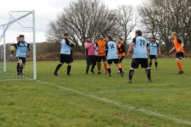 Farlington score during their 3-1 victory. Picture by Kevin Shipp