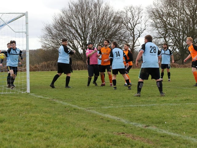 Farlington score during their 3-1 victory. Picture by Kevin Shipp