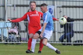 Connor Duffin suffered a knee  injury in Horndean's midweek win at Hamble Club. Picture: Martyn White