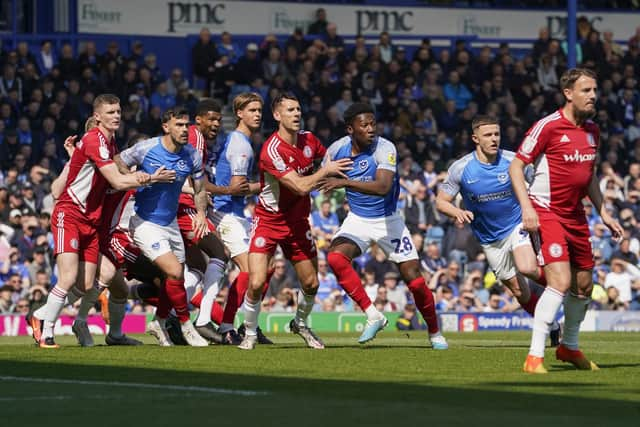 The Fratton faithful saw one of the misses of the season today