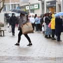 Queue outside Primark in Portsmouth. Picture: Habibur Rahman