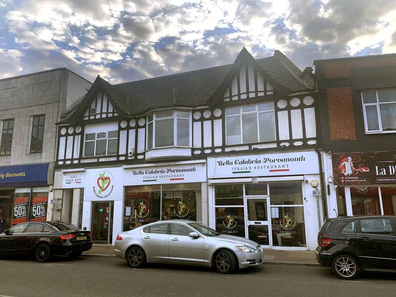 Bella Calabria on London Road, North End, is one of the many fantastic Italian restaurants we have nearby. It has a rating of 4.5 from 431 TripAdvisor reviews.