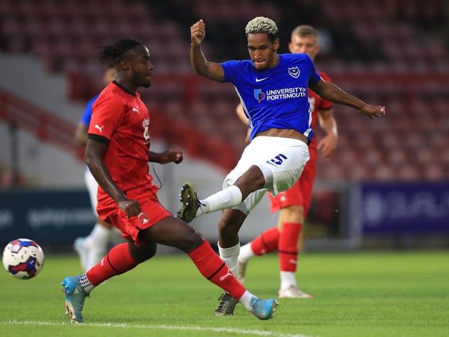 Flourished in the absence of the injured Sean Raggett during pre-season and another confident display. Although gave late penalty away with foul on Walker. Picture: Simon Roe/ProSportsImages