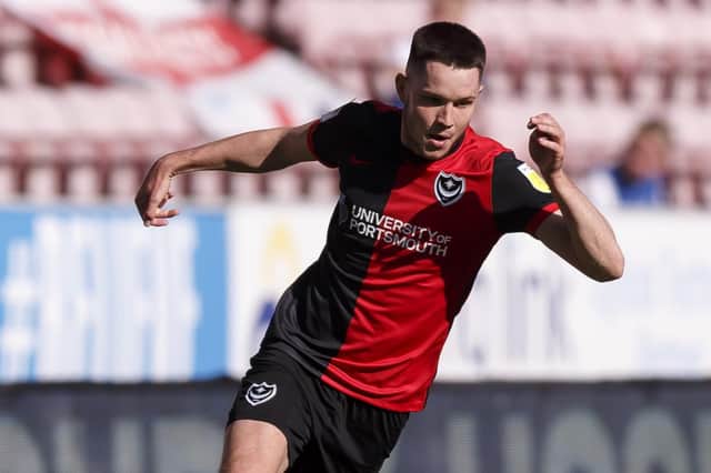 Danny Cowley believes there's plenty more to come from George Hirst at Pompey after five substitute appearances. Picture: Daniel Chesterton/PinPep