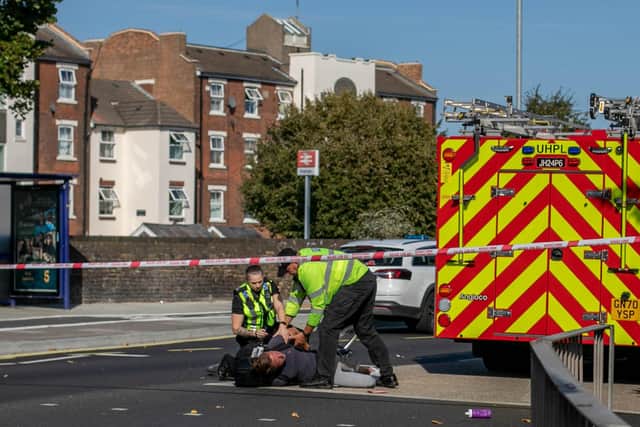 Incident at Goldsmith Avenue, Portsmouth on 14th September 2023

Picture: Habibur Rahman