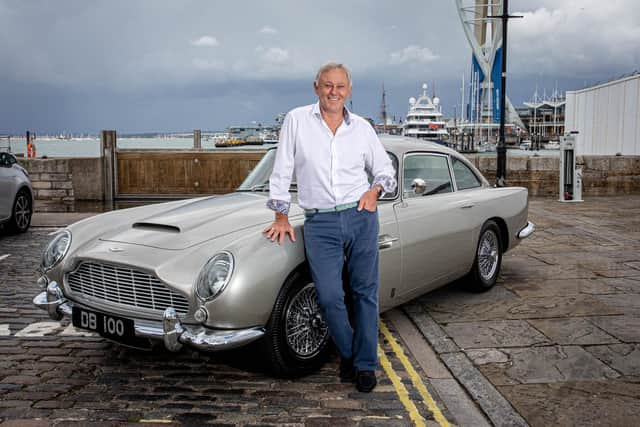 Richard Bray's newly-refurbished Aston Martin DB5, which was restored in 'identical' style to model owned by Sir Paul McCartney. Picture: Habibur Rahman