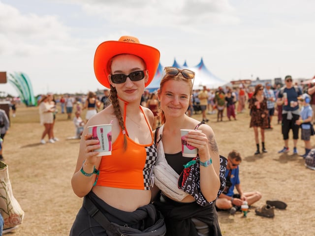 Crowds enjoy day one at Victorious Festival.