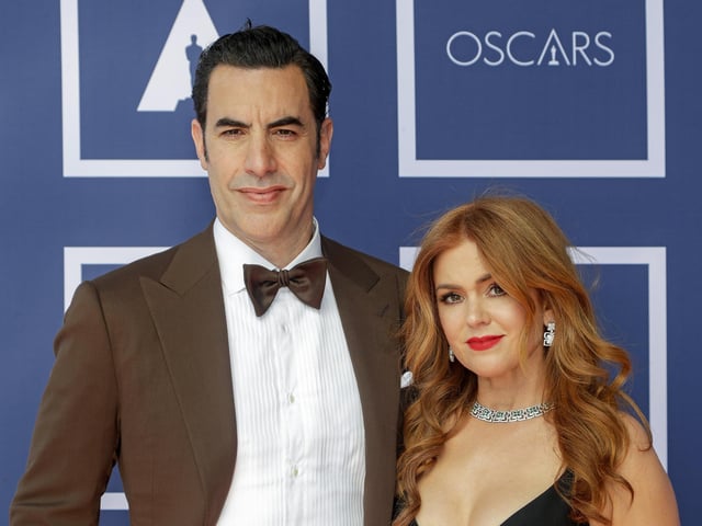 Isla is the third most popular girls name - and a name shared by Sacha Baren Cohen's spouse, Isla Fisher. Picture: Rick Rycroft-Pool/Getty Images