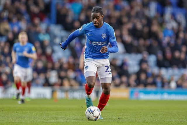 Jay Mingi has made one appearance for Pompey since his arrival on a free transfer in September. Picture: Nigel Keene/ProSportsImages