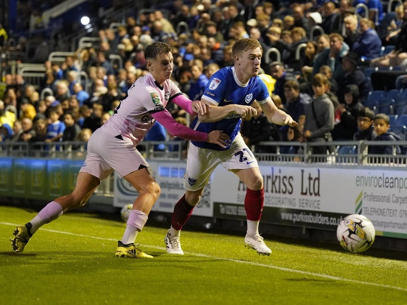 Been plenty of positivity from the left-sided new boy, whether at left-back or further forward. One weak Carabao Cup half against Peterborough aside, when he was given little support, has shown quality in and out of possession.
