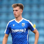 Gillingham's Jack Tucker has been linked with a move to Pompey. Picture: James Chance