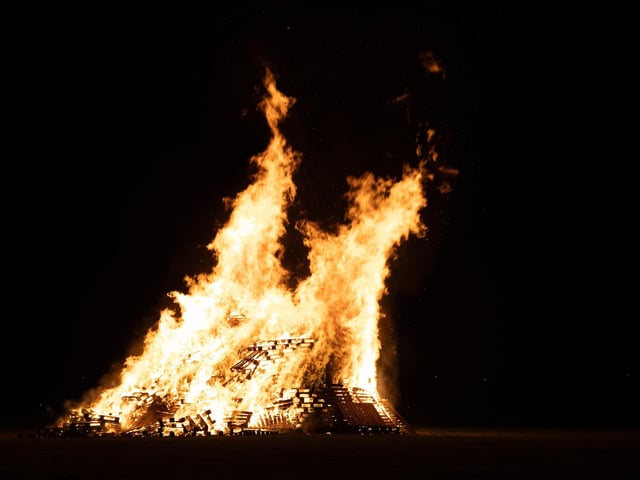 People from across the region descended onto the grounds of HMS Sultan on Thursday evening for a night of excitement, bonfire and fireworks.Pictured - HMS Sultan BonfirePhotos by Alex Shute