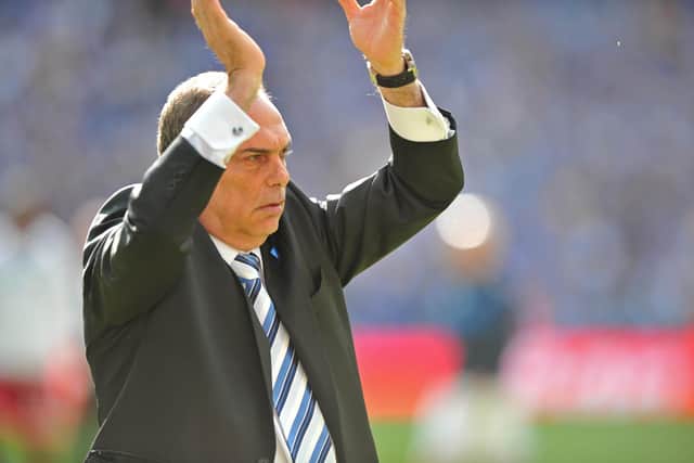 Avram Grant's final game as Pompey boss was the 2010 FA Cup final - before leaving to manage West Ham. Picture:Steve Reid