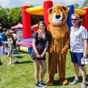 Title: Recfest  Pictured: Andy with granddaughter Scarlett