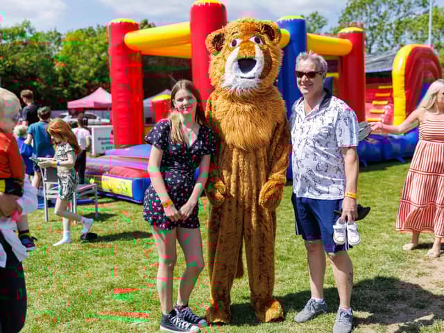 Title: Recfest  Pictured: Andy with granddaughter Scarlett