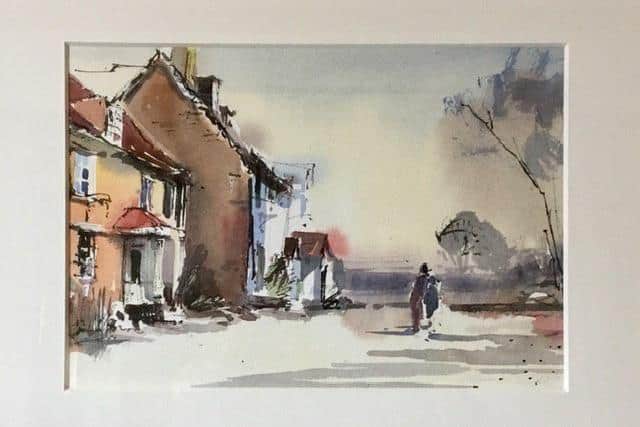 Emsworth Artists' art exhibition is set to be held online this year. Pictured: Street to Harbour by Simon Cowper