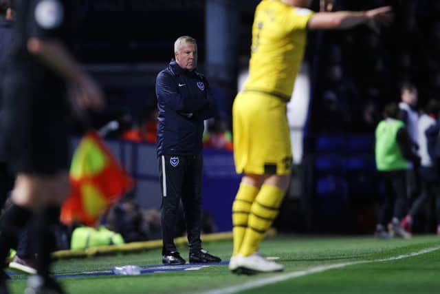 Kenny Jackett believes Pompey deserved their 3-1 victory over MK Dons tonight. Picture: Joe Pepler