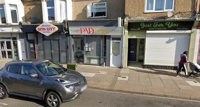 Pad Thai, Southsea, has a Google rating of 4.9 with 119 reviews.