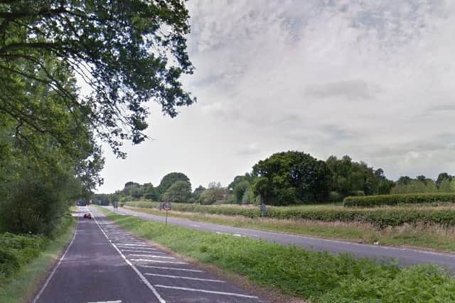 The collision happened on London Road near Petersfield. Picture: Google Maps