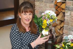 Caroline Skeet (53) from Langstone, set up Poppy's Posies in January 2021.

Picture: Sarah Standing (020421-5982)
