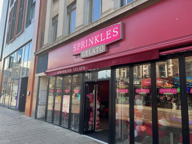 Sprinkles Gelato, on Commercial Road, has a rating of 4.1 out of five from 896 reviews on Google.