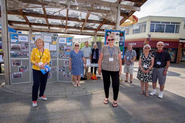 U3A Committee members at the Bandstand. Picture: Habibur Rahman
