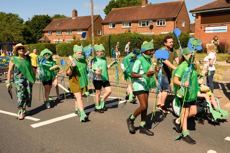 Pictured is: children in costume at the event.
Picture: Keith Woodland