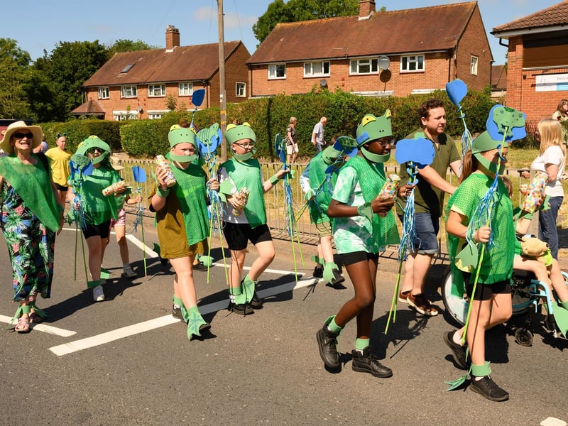 Pictured is: children in costume at the event.

Picture: Keith Woodland
