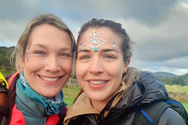 Sara and Gemma Atkinson