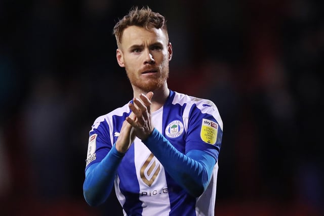 Alongside Whatmough, Naylor also was a key cog in Wigan's title-winning side. In total, he made 43 league appearances for the Latics. The midfielder is back in the second tier for the first time since 2018.   Picture: George Wood/Getty Images