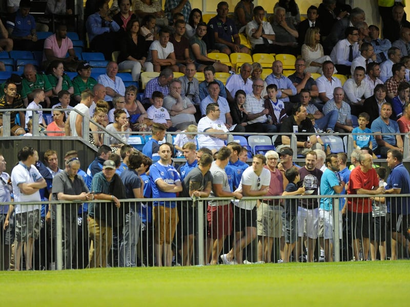 Pompey v Hawks at Westleigh Park in 2013.